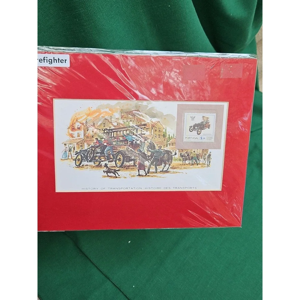 Firemen Firefighters 9/11‎ Heroes First Day Issue Stamps Firetruck 3 Matted Sets